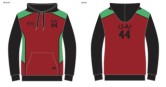 CLAC - Sublimated Hoody - Red 